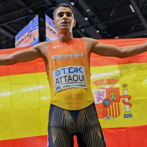 Segunda medalla para España en el Europeo de Birmingham: Attaoui, bronce en la final de los 800 metros