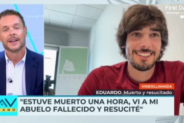 Eduardo murió y una hora después resucitó: «Mi abuelo me empujó con una especie de soplido que me ayudó a volver»