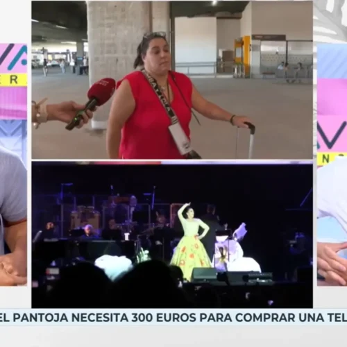 Celeste, amiga de Isabel Pantoja, pide dinero entre las fans para comprarle un televisor: 300 euros a cada una