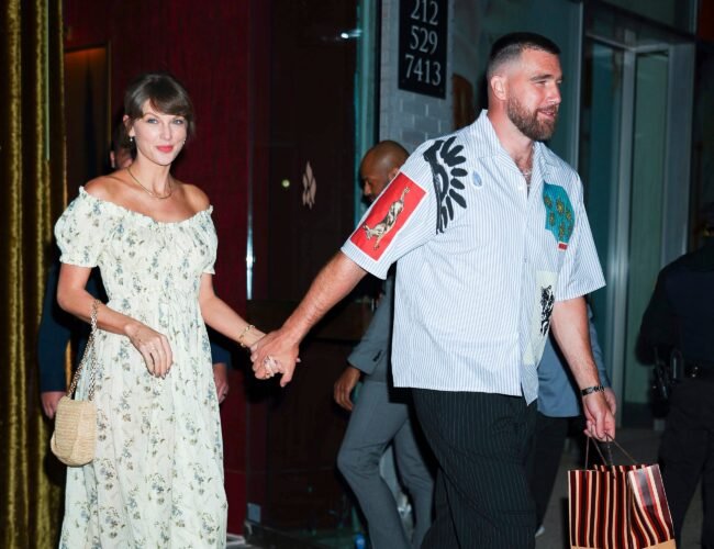 Travis Kelce habla por primera vez de su boda con Taylor Swift: “La mejor noche de mi vida”
