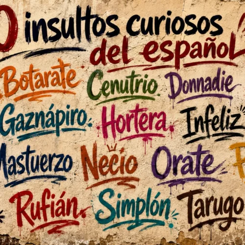 20 insultos en español que recoge el diccionario de la RAE (I)