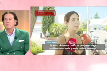 Tamara Gorro se pronuncia sobre su supuesta mala relación con Francisco Rivera: «Evidentemente, algo me llega»