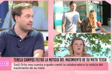 Saúl Ortiz desvela la identidad de la persona que filtró que Alejandra Rubio había dado a luz antes de que la pareja lo comunicara