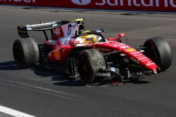 Kimi Antonelli, el más rápido en una última sesión de libres en Madring marcada por el choque de Lewis Hamilton
