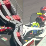 Así han sido los accidentes de Lewis Hamilton y Oliver Bearman en el circuito de Madring