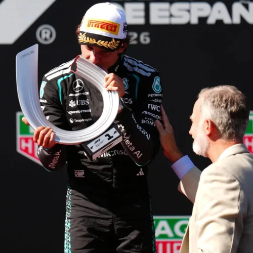 Antonelli entra en la historia del Madring en un día de tensión entre Alonso y Sainz