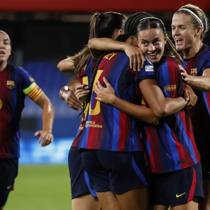 Exhibición del Barça ante el Paris FC en la Champions para iniciar su defensa del trono continental