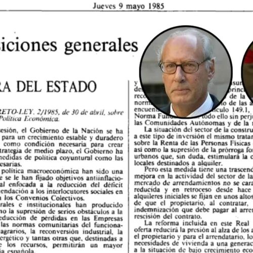Los dos decretos del PSOE que limitaron la renta antigua y sin los cuales la situación de Maricarmen hubiera sido otra