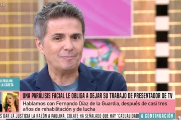 Fernando Díaz de la Guardia regresa a la televisión tras recuperarse de su parálisis facial: «El amor me ha salvado la vida»
