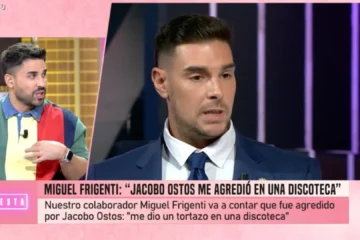 Miguel Frigenti se pronuncia sobre la agresión que sufrió a manos de Jacobo Ostos: «Me dejó tirado en el suelo»