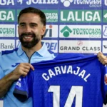 Dani Carvajal, en su presentación con el Getafe: «Mi compromiso es máximo jugando aquí o haciendo una tortilla»