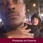 Manifestantes violentos boicotean el directo de Mavi Doñate, la corresponsal de TVE en París: «Es difícil hacer la conexión»