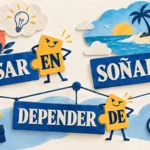 Preposiciones rebeldes: ‘pensar en’, ‘soñar con’, ‘depender de’ y errores típicos