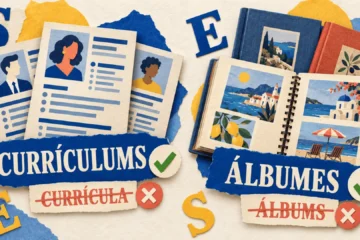 Plurales conflictivos: currículums/currícula, álbumes/álbums