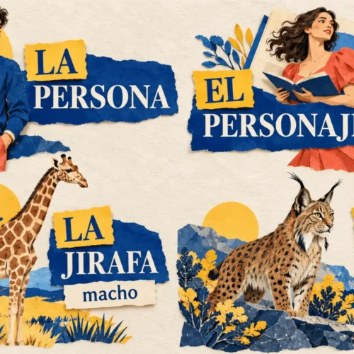 Epicenos en español, las palabras que no cambian de género