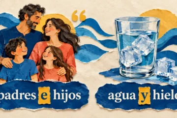 ¿Por qué decimos ‘padres e hijos’ pero ‘agua y hielo’?