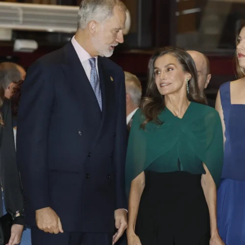 Los reyes y sus hijas abren la agenda de los Princesa de Asturias con un concierto de Mendelssohn