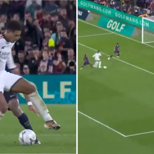 Así fue el segundo gol de Mbappé al Barça: ruleta de Bellingham y gran asistencia de Camavinga