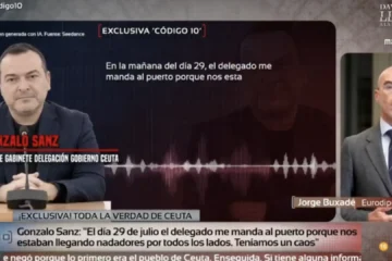 ‘Código 10’ accede a la declaración de Gonzalo Sanz sobre Ceuta: «Estaban llegando nadadores por todos lados»