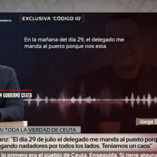 ‘Código 10’ accede a la declaración de Gonzalo Sanz sobre Ceuta: «Estaban llegando nadadores por todos lados»