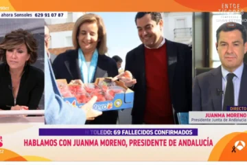 Juanma Moreno lamenta la muerte de Fátima Báñez en ‘Y ahora Sonsoles’: «Estamos muy tocados»